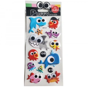 Bu-Bu Puffy Stick Oynar Gözlü Şaşkın Balıklar 9x21 BUBU-SWP-2415