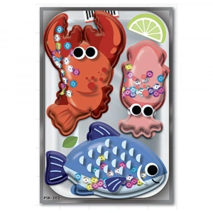 Bu-Bu Stickers Pop Up Shakers Balık 20.5X11