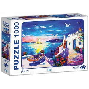 Ca Games Puzzle 1000 Parça Huzur 7000