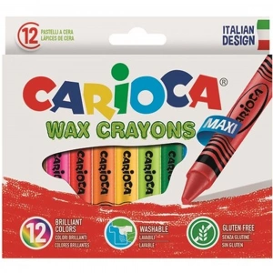 Carioca Pastel Boya Wax Maxi Yıkanabilir 12 Li 42369