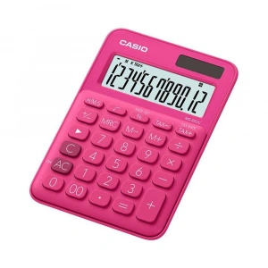 Casio Hesap Makinesi 12 Hane Ms-20uc-rd Renkli Masaüstü