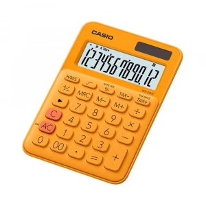 Casio Hesap Makinesi 12 Hane Ms-20uc-rg Renkli Masaüstü