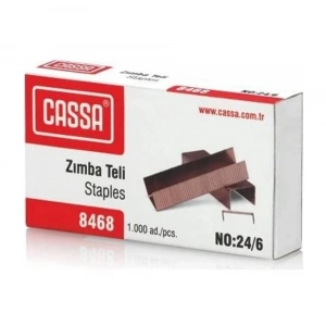 Cassa Zımba Teli No: 24/6 Sarı 8468