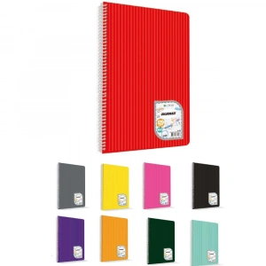 Çınar Colormaxi Spiralli Defter Plastik Kapak A4 40 YP Kareli 40/4