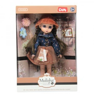 Ctoy Oyuncak Mulisha Klasik Moda Aksesuarlı Oyuncak Bebek Ctoy-qj105a