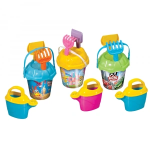 Dede Oyuncak Resimli Küçük Kova Set (Suluklu )