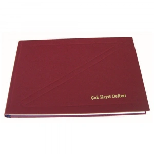 Dilman Çek Kayıt Defteri 17x24 192 YP 1407
