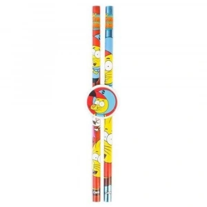 Dolphin Kral Şakir Kurşun Kalem Seti 2 Kalem+Silgi KS-5968