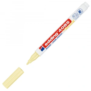 Edding Cam Kalemi Pastel Sarı 4085
