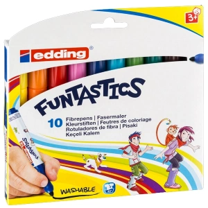 Edding Keçeli Kalem Kalın Funtastics 10 LU Set ED14K1099
