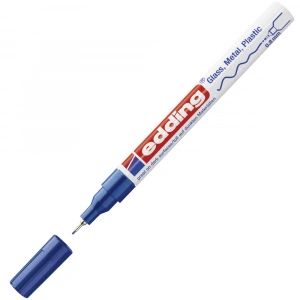 Edding Markör Dekor Boya 0.8 MM Yuvarlak Uçlu Mavi 780
