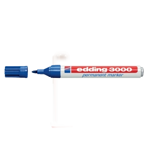 Edding Markör Permanent Yuvarlak Uçlu 1.5-3 MM Mavi 3000