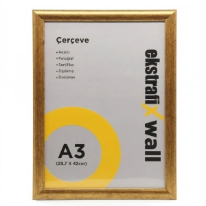 Ekstrafix Çerçeve A3 22 Li Altın Fix-ça010