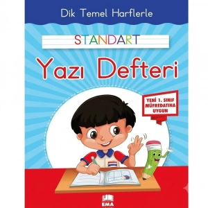 Ema Dik Temel Harflerle Yazı Defteri Ema çocuk
