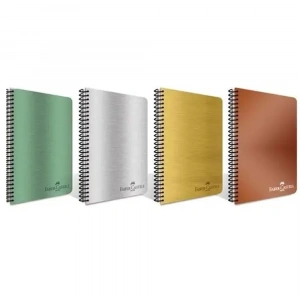 Faber-Castell Defter Pp Kpk Metalik 80 Yp Çizgili 5075000290000
