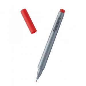 Faber-Castell Finepen Grip 0,4 Mm Lal Kırmızı 5020151626000