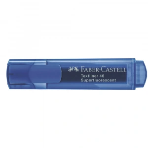 Faber-Castell Fosforlu Kalem 1546 Şeffaf Gövde Mavi 5030154652000