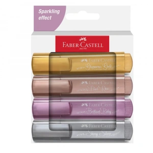 Faber-Castell Fosforlu Kalem 46 Metalik 4x 2024 5030 254674