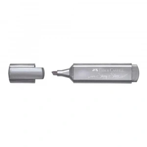 Faber-Castell Fosforlu Kalem 46 Metalik Gümüş 5030154661