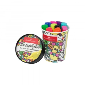 Faber-Castell Fosforlu Kalem Ice Cream Neon 10X 5030254695000