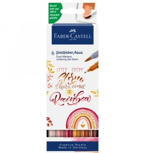 Faber-Castell Goldfaber Aqua Çiftuç Mrkr Klg X6 Bho