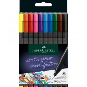 Faber-Castell Grip Finepen 0,4 Mm 10 lu 151610