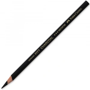 Faber-Castell Pitt M.chrome Nat. Kömür Kalem Siyah Or.Sert