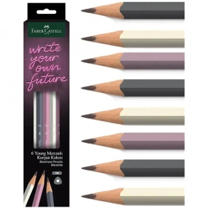 Faber-Castell Young Mercanlı Kurşun Kalem Hb Üçgen 6Lı