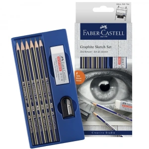 Faber Kurşun Kalem Dereceli Goldfaber Çizim Set 5165 000000