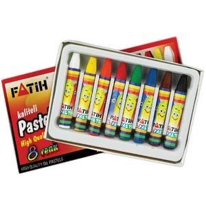 Fatih Pastel Boya 8 Renk King Size