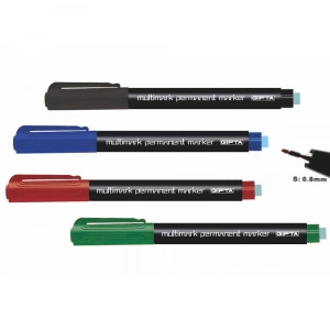 Gıpta Asetat Kalemi Permanent Marker S Seri Mavi F1541