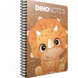 Gıpta Dino Notes Spiralli Karton Kapak Defter A4 80 Kareli