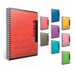 Gıpta Forum A5 Spiralli Karton Kapak Defter 96 Yaprak Çizgili (6 Lı Paket) 2258