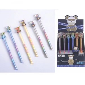 Gıpta Jel Kalem-bear Rainbow Renkli 24 Lü