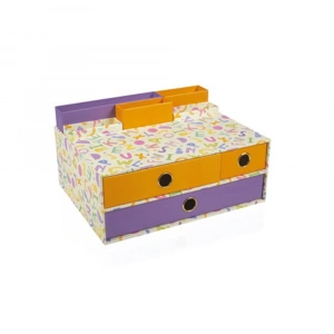 Gıpta Masaüstü Set Alphabet 3 Çekmeceli Multi