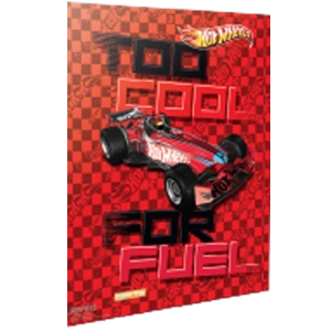 Gıpta Not Defteri Karton Kapak ( 36 Lı Stand ) A6 Hot Wheels 5443