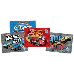 Gıpta Resim Defteri Spiralli 15 YP 17x24 Hot Wheels 5436