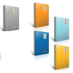 Gıpta Spiralli Defter Chromo Plastik Kapak Kareli 60 YP A4 1979