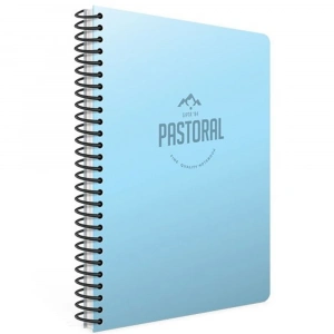 Gıpta Spiralli Plastik Kapak Defter Pastoral A4 96 YP Kare