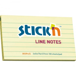 Gıpta Stickn 76x127 Pastel Sarı Çizgili 100yp