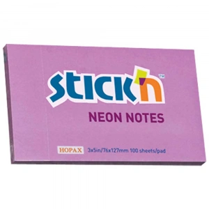 Gıpta Stickn Not Kağ. Neon Mor 76x127 MM 100 Y