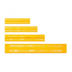 Hatas Teknik Resim Yazı Seti/3-5-7-10 MM Takım 02250