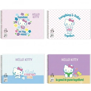 Hello Kitty Resim Defteri Spiralli 17x25 15 YP 300115-08