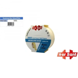 Her Bant Krepe (Maskeleme) Bandı 48 MMx25 Mt 3005
