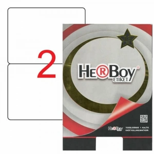 Herboy Lazer Etiket 100 YP 199.6x143.5 Lazer-Copy-Inkjet HB-1002