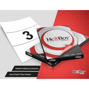 Herboy Lazer Etiket 100 YP 210x99 Lazer-Copy-Inkjet HB-1003