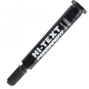 Hi-Text Markör Permanent Kesik Uçlu Siyah 830PC