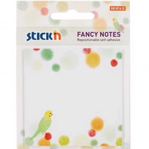 Hopax Stickn Yapışkanlı Not Kağıdı Fancy 5.Seri 30 YP 70x70 21732