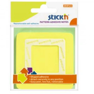 Hopax Stickn Yapışkanlı Not Kağıdı Kare şekilli 50 YP 70x70 Sarı 21541