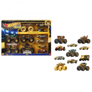 Hot Wheels Monster Trucks Bigfoot Trophy Şampiyonları Araba Ve Kamyon Çoklu Arabalar